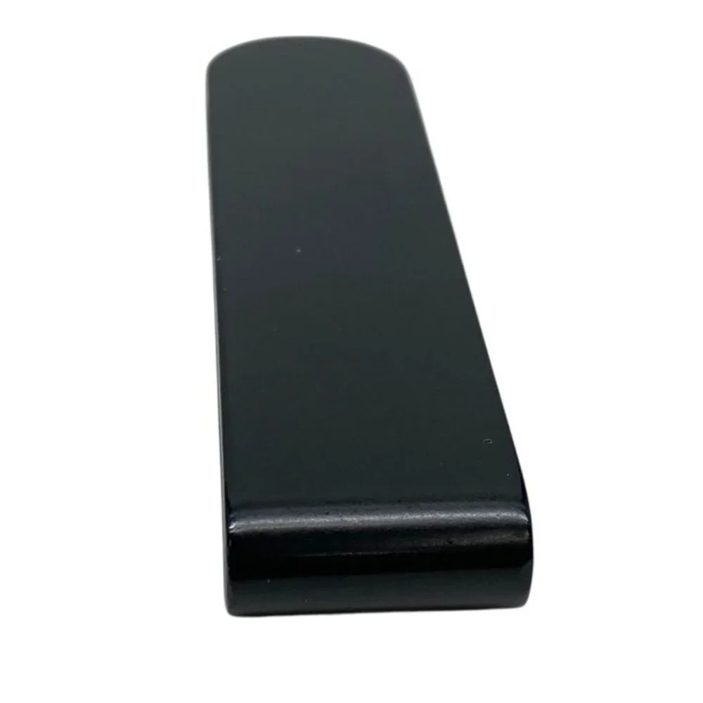 Saint Laurent Money Clip ID Plate Bill Clip Logo Metal Black J160 U0533